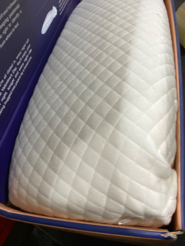 Photo 1 of DreamyBlue Moon Pillow • Adjustable Loft, Luxury Cover, Shredded Memory Foam • for Back, Side and Combination Sleepers • Neutral Alignment for All • CertiPUR-US Certified Foam (Queen)
