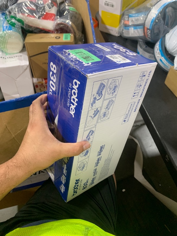 Photo 1 of Brother Genuine TN830XL Black High Yield Printer Toner Cartridge - Print up to 3,000 Pages(1)