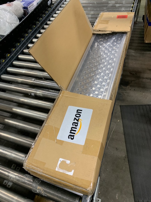 Photo 1 of Aluminum Shed Ramp 2 Pack, 47" Long Shed Ramp for Riding Mower, Sturdy Anti-Slip Loading, Lightweight Ramps for Motorcycles, Lawn Mower, ATVs, Blowers, Carts, Pickup Trucks-880 lbs/PR Capacity