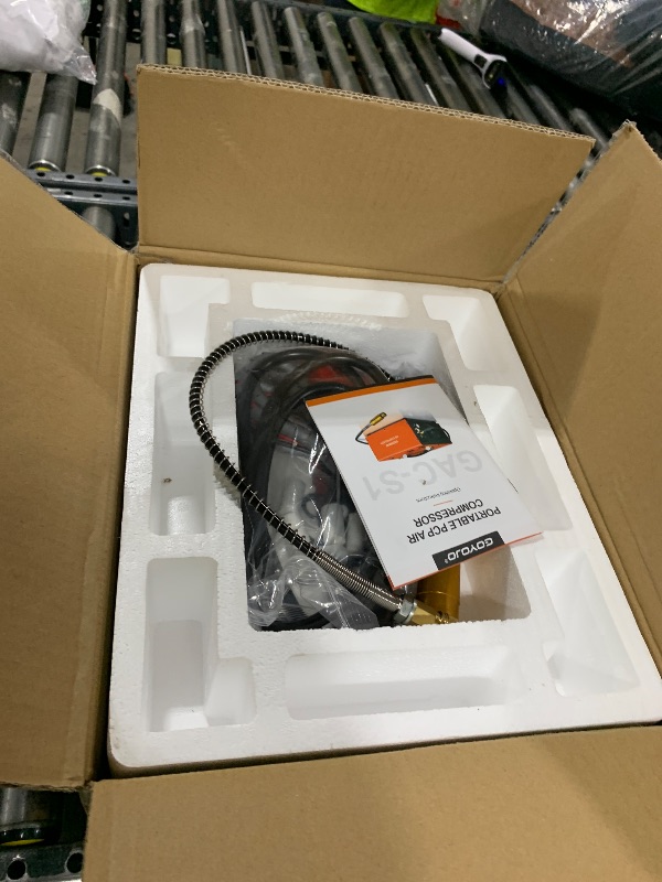 Photo 1 of GOYOJO PCP Air Compressor, Max 4500 PSI / 300 Bar, Fast Fill for Airguns or Paintball Tank, Auto Shut-Off, Dual Power Car 12V DC or Home 120V AC, Built-in Cooling Fan, 300W Portable Pcp Pump