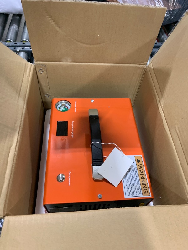 Photo 1 of GOYOJO PCP Air Compressor, Max 4500 PSI / 300 Bar, Fast Fill for Airguns or Paintball Tank, Auto Shut-Off, Dual Power Car 12V DC or Home 120V AC, Built-in Cooling Fan, 300W Portable Pcp Pump