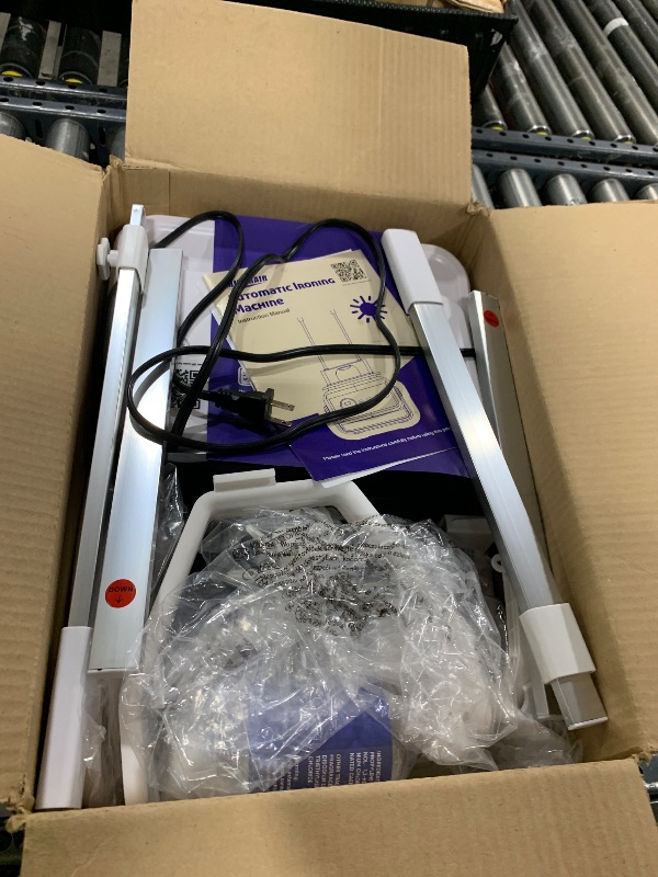 Photo 1 of Airoflux Automatic Ironing Machine, Portable Hands-Free Wrinkle Remover with Remote Control for Shirts & Pants, Gentle on All Fabrics, Ironing Machine Perfect for Apartments, Business Travel