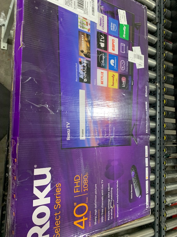 Photo 1 of Roku 40-Inch Smart TV 2026 - Select Series, 1080p Full HD TV - RokuTV