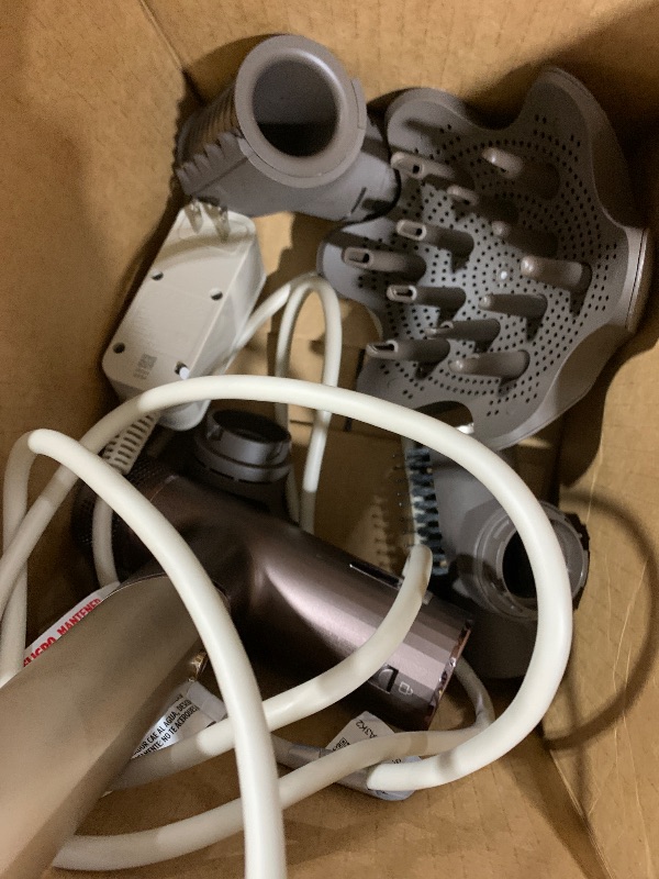 Photo 1 of NON-FUNCTIONAL, PARTS ONLY----------------------Shark SpeedStyle Pro Flex Dryer, Scalp Shield, Bag, Lilac, HD543PL