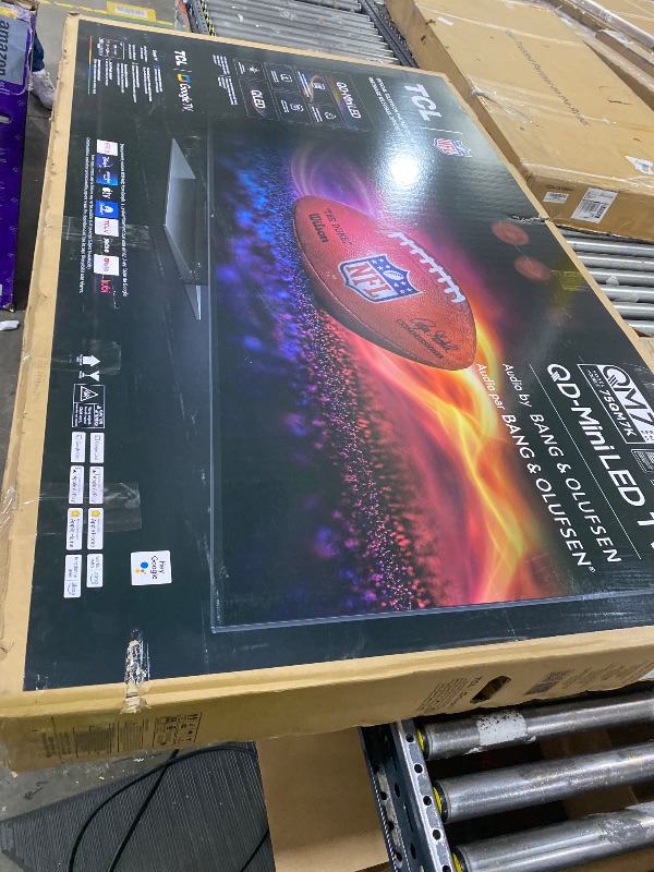 Photo 1 of TCL 75 Inch Class QM7K Series | Mini LED QLED 4K HDR | 75QM7K, 2025 Model | 120HZ-144HZ Anti Reflective Screen Smart Google TV Dolby Atmos Onkyo Audio | Voice Remote Alexa Gaming Streaming Television