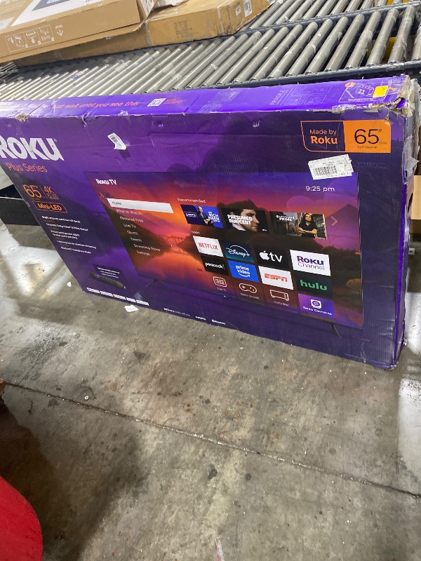 Photo 1 of Roku 65-Inch Plus Series Smart TV - 4K QLED Mini-LED TV - RokuTV