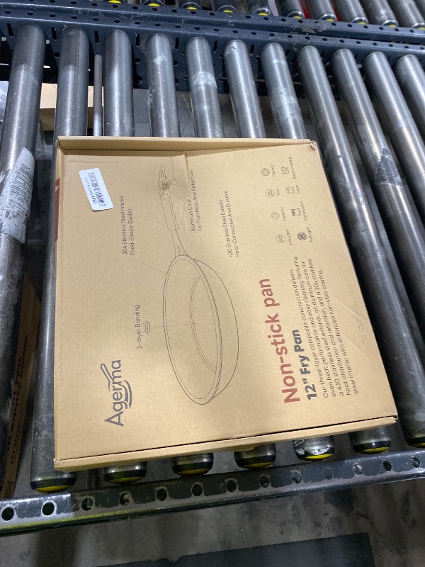 Photo 1 of Agerma 12 Inch Tri-Ply Stainless Steel Nonstick Frying Pan