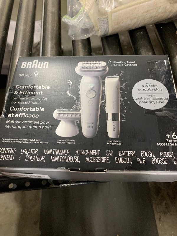 Photo 1 of Braun Silk-épil 9 SE9-441 Epilator