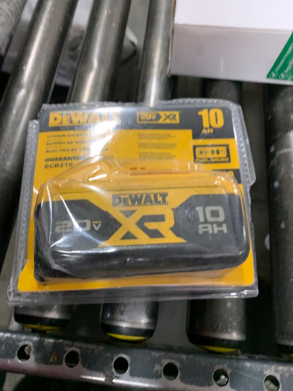 Photo 1 of DEWALT 20V MAX 10 Ah Lithium Ion Battery