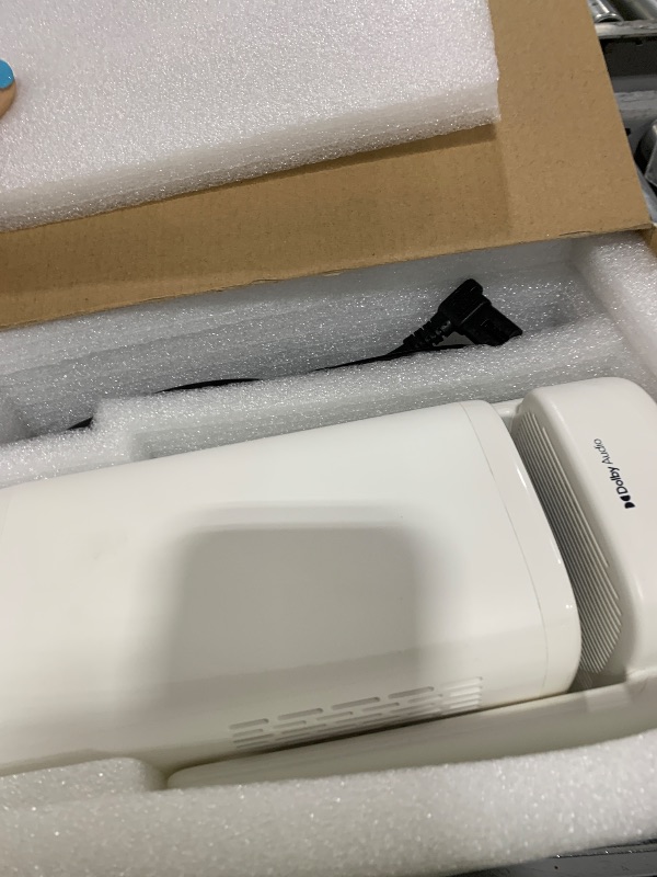 Photo 1 of Aurzen Roku TV D1R air USB-C Powered Smart Portable Outdoor Projector White