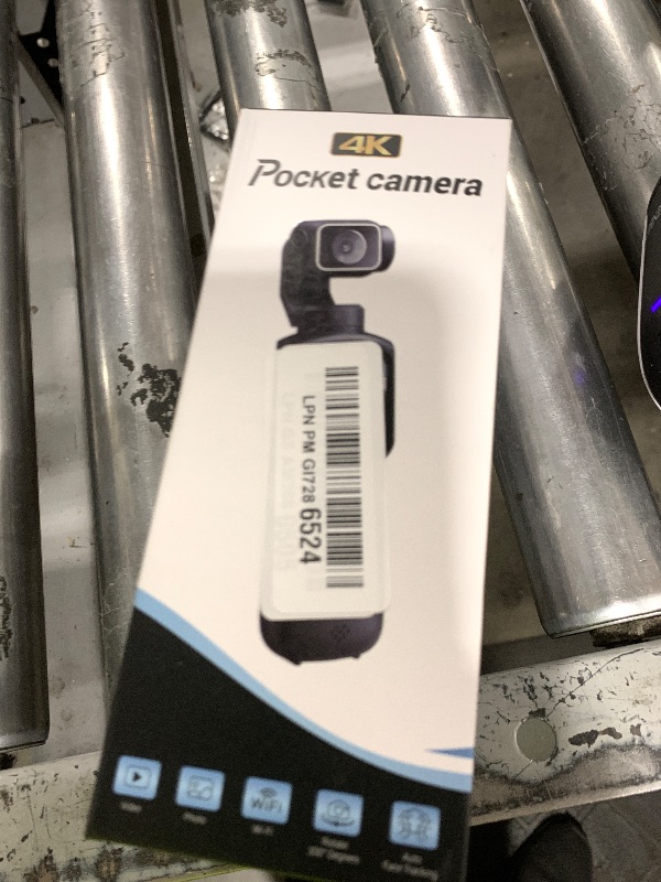 Photo 1 of Maenlans 4K Vlogging Camera, 75MP Pocket Camera with 330° Rotating Lens