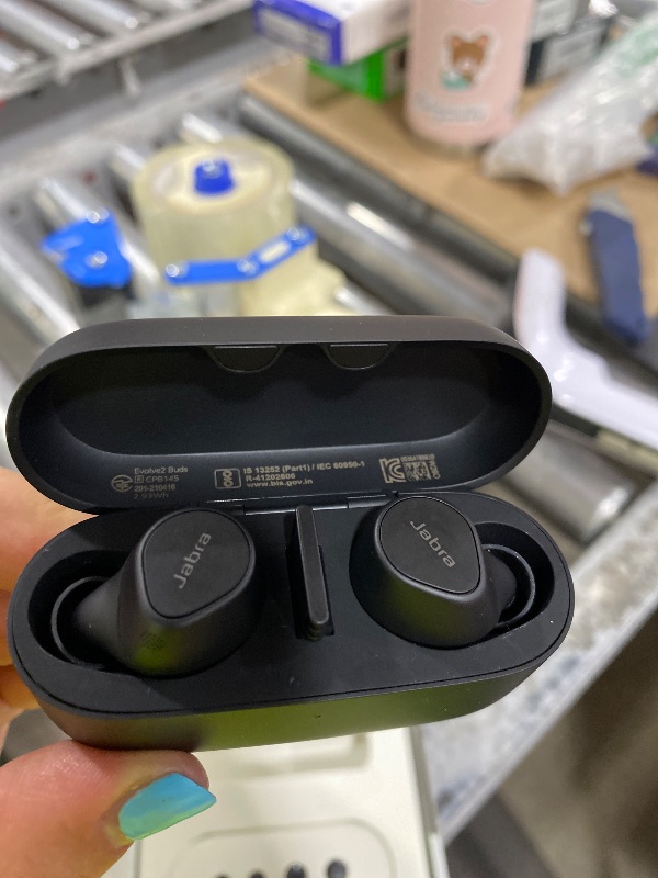Photo 1 of Jabra Evolve2 True Wireless Earbuds - Black