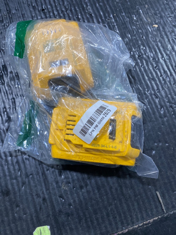 Photo 1 of DEWALT 20V MAX Battery, Premium 6.0Ah Double Pack (DCB206-2)