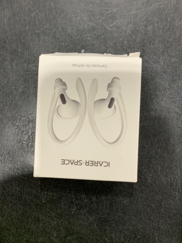 Photo 1 of ICARERSPACE AirPods Ear Hooks (White)