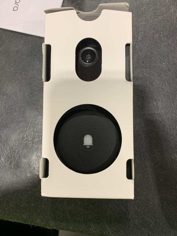 Photo 1 of Aqara Smart Doorbell Camera G410 with Chime, HomeKit Secure Video, Black