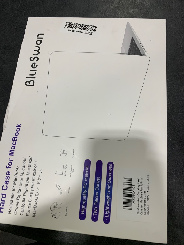 Photo 1 of BlueSwan Anti-Cracking Case for MacBook Pro 13 inch M2 M1 2022-2016
