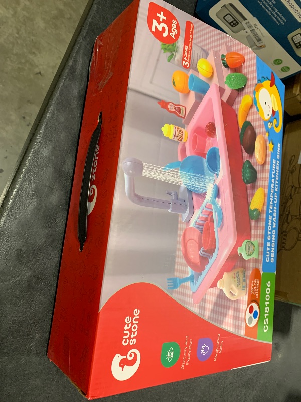 Photo 1 of CUTE STONE Color Changing Play Kitchen Sink Toy