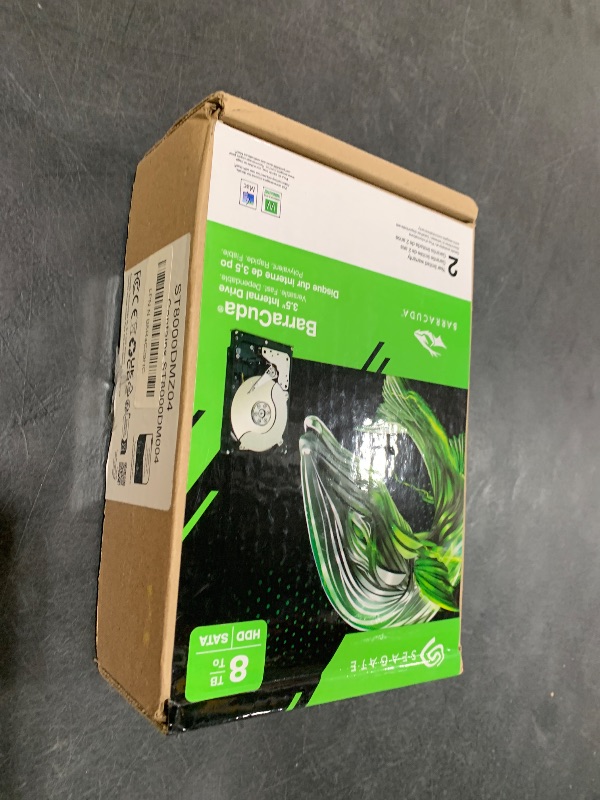 Photo 1 of Seagate 8TB BarraCuda Internal Hard Drive