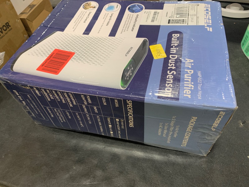 Photo 1 of ECOSELF Smart HEPA Air Purifier 602 WHITE