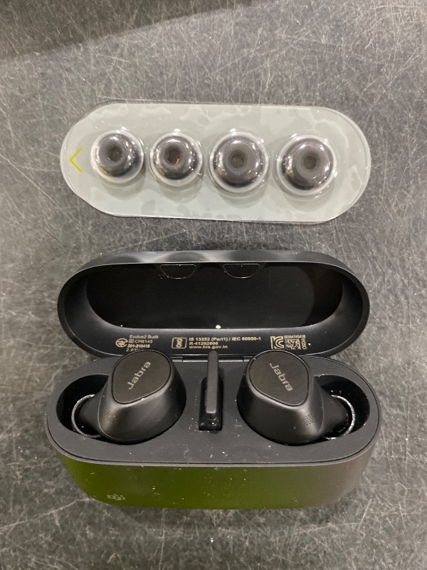 Photo 1 of Jabra Evolve2 True Wireless Earbuds - Black