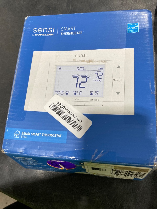 Photo 1 of Sensi Smart Thermostat ST55, White
