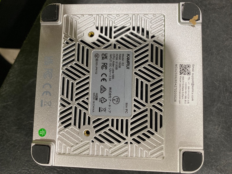 Photo 1 of KAMRUI Pinova P2 Mini PC 8GB RAM 512GB SSD
