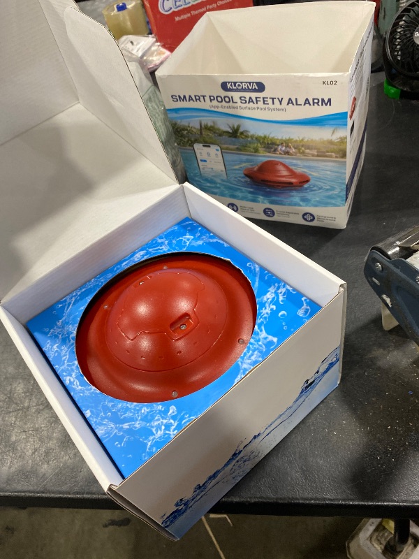 Photo 1 of KLORVA Smart Pool Alarm - Red