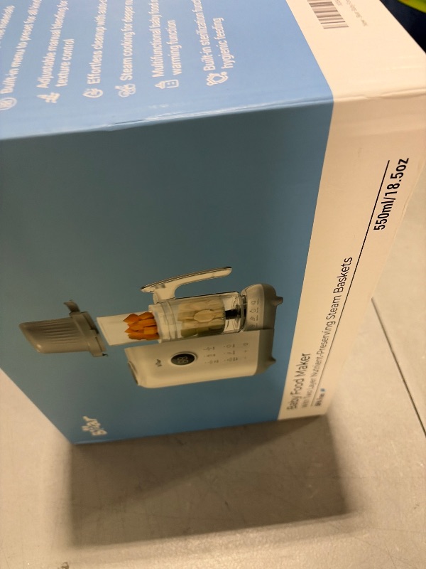 Photo 1 of Bear Baby Food Maker Steamer & Blender, White