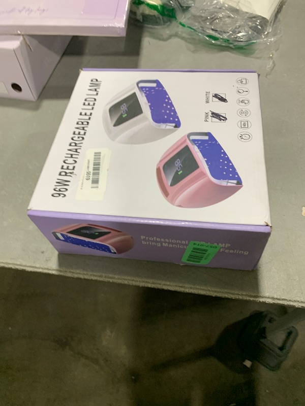 Photo 1 of PURTATO 96W UV LED Nail Lamp