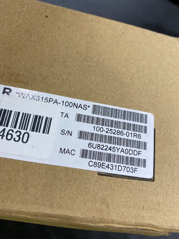 Photo 1 of NETGEAR WAX615PA WiFi 6 Dual-Band Access Point