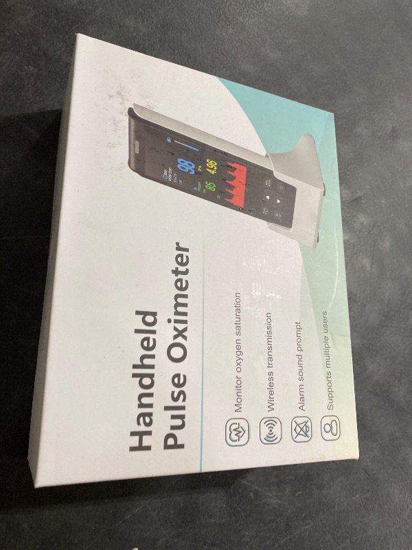 Photo 1 of MugaTree Rechargeable Pulse Oximeter - SpO2/PR/PI Monitor for Adults
