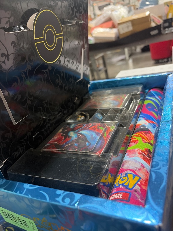 Photo 1 of Pokémon TCG: Mega Charizard X ex Ultra-Premium Collection (RESEALED CARDS/USED/MISSING CARDS)