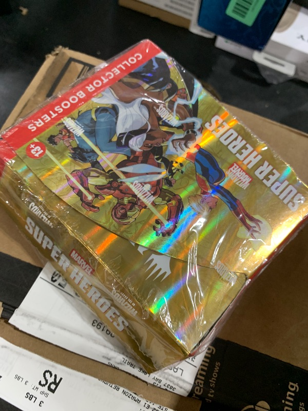 Photo 1 of Magic: The Gathering Marvel Super Heroes Collector Booster Box (RESEALED CARDS/USED/MISSING CARDS)