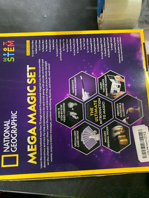 Photo 1 of National Geographic Mega Magic Kit with 75+ Tricks