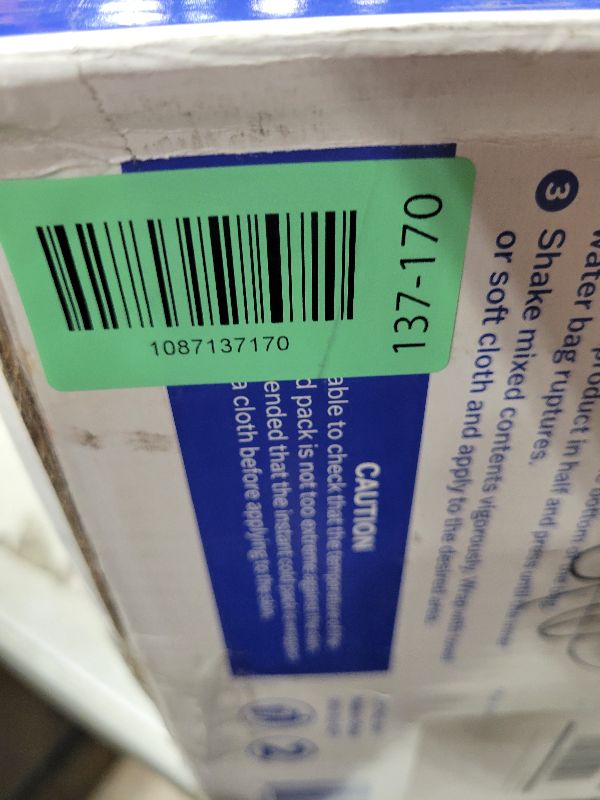 Photo 1 of 100 Pack Instant Ice Packs for Injuries, Disposable Instant Cold Pack