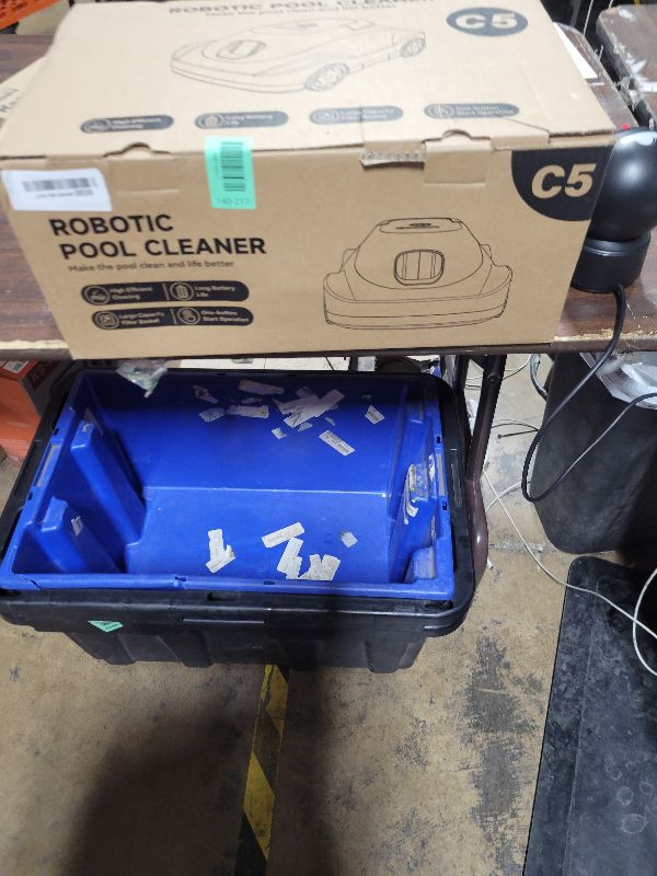 Photo 1 of (2026 Upgrade) Cordless Robotic Pool Cleaner, Automatic Pool Vacuum for Above Ground & Inground Pools, 170-Min Runtime, Basket for Leaves & Debris, Auto-Parking, Powerful Suction
