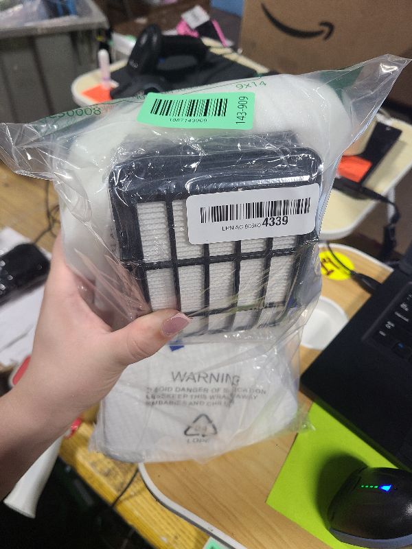 Photo 1 of 2 + 4 Pack Filters for Shark Vacuum Navigator Lift Away Filter Replacement ZU503AMZ NV350 NV351 NV352 NV355 NV356E NV357 NV360 NV370 UV440 UV540, Parts XFF350 XHF350