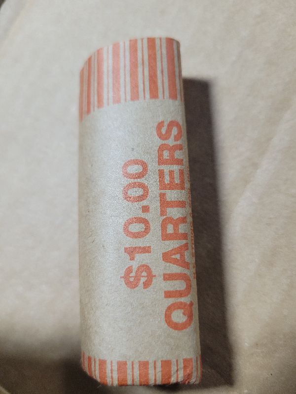 Photo 1 of $10 Quarters 25C Coin Roll N.F. String & Son Wrapper Business Strike. Pack of 500