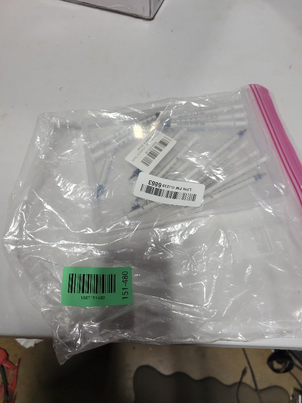 Photo 1 of 20 Pack 1ml Syringe for Liquid, 1cc Plastic Small Syringes for Scientific Labs, Measuring Liquids, Feeding Pets, Medical Student, Oil or Glue Applicator, Non-Sterile, No Needle
