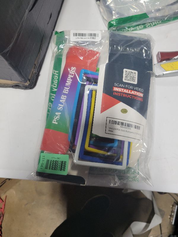 Photo 1 of 10 Pack Slab Guards Fits PSA Slabs - PSA Slab Guard Hard TPU PSA Slab Protector for Graded Cards – PSA Slab Bumper Guard for Graded slabs – Slab Protector for PSA Cards
