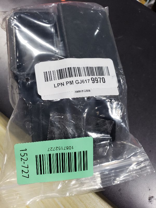 Photo 1 of 2"x 3" Rectangle Tubing End Caps, 50 mm * 75 mm Tubing Post End Cap, Black Plastic Plugs, Chair Glide Floor Protector (4, 2"x 3")