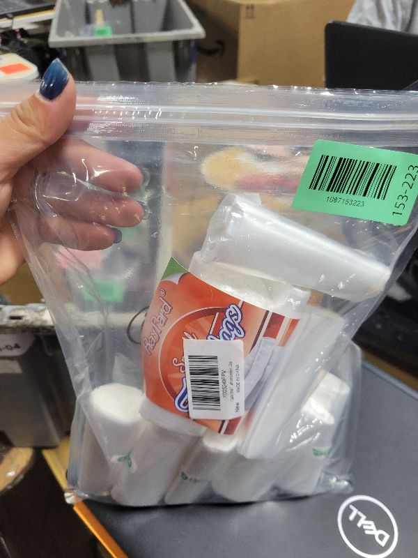 Photo 1 of 1 Gallon Small Clear Trash Bags Garbage Bags by RayPard, 216 Counts, fit 0.5,0.8,1 Gal Waste Basket, 3-4.5 Liter mini Trash Can Liners for Home Office Kitchen Bathroom Bedroom