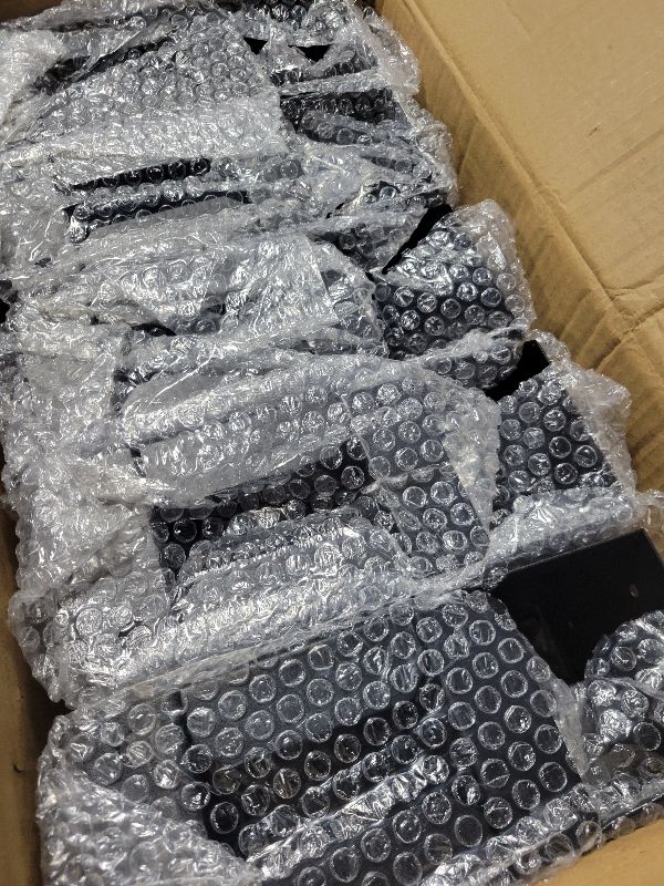 Photo 1 of 4 x 4 Post Base 10 PCS,Inner Size 3.6"x3.6"Deck Post Base,Heavy Duty Metal Black Powder Coated Post Brackets,for Pavilion Deck Railing Support Deck Base Plate, Support Bolt Down