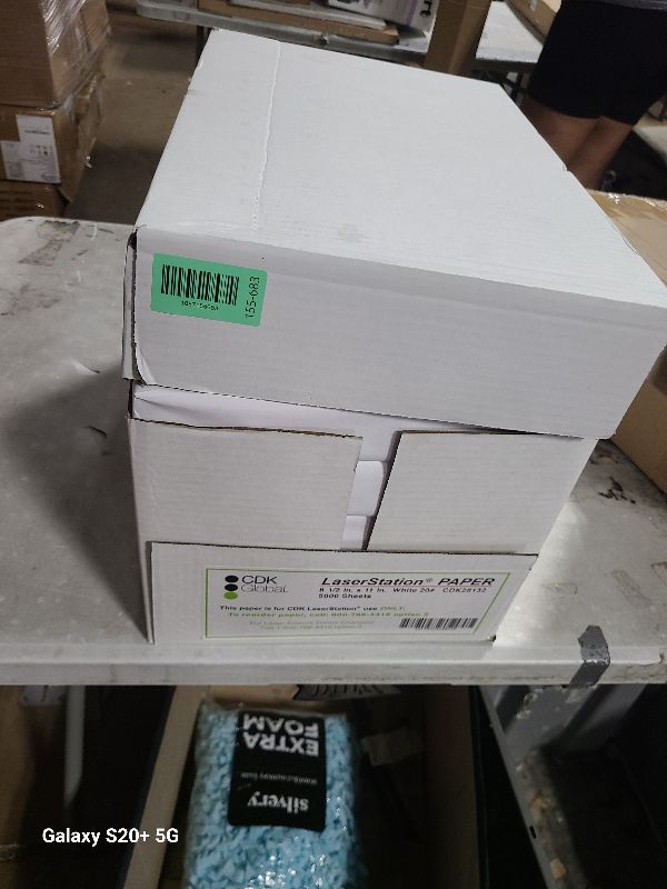 Photo 1 of 8?Ream Case Copy Paper, 8.5x11, 20lb, White, Office Printer Paper