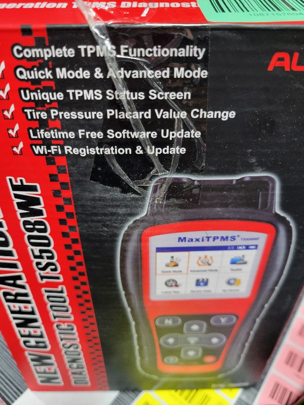 View 3 of Autel USA TS508WF Maxi TPMS Scan Tool (700090)