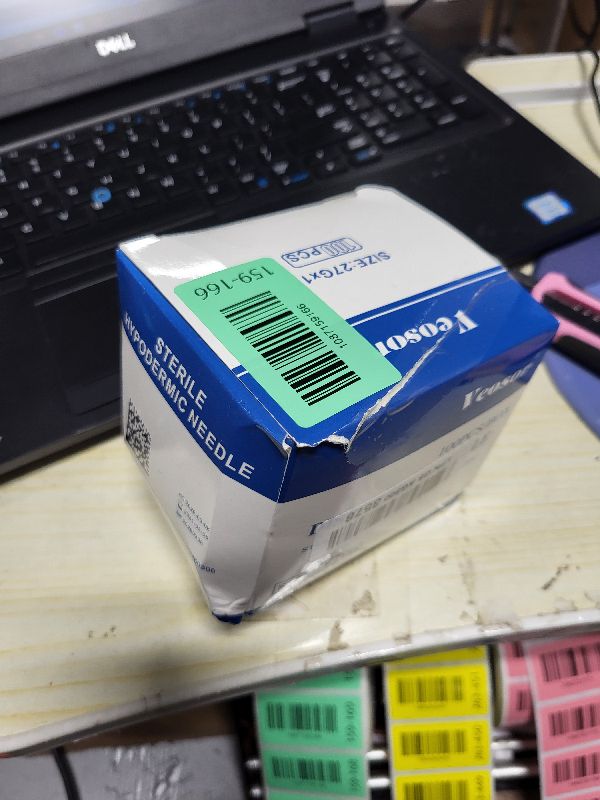 Photo 1 of 27 Gauge 1 Inch Needle,100 PCS Luer Lock Industrial Dispensing Accessories Needles,Individually Wrapped