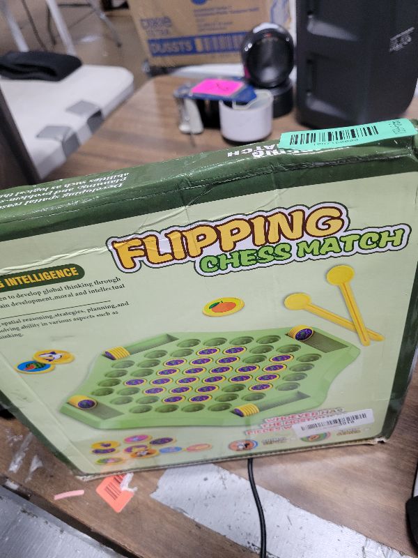 Photo 1 of 54PCS Fruit Flip Chess Memory Chess Game, Flip Match Board Game, for Kindergarten, Family, and Party Activities