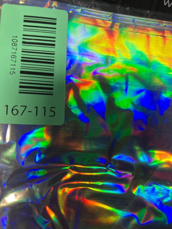 Photo 1 of 2 Pack Iridescence Plastic Tablecloths Shiny Disposable Laser Rectangle Table Covers Holographic Foil Tablecloth Iridescent Party Decoration Birthday Bridal Wedding Christmas 54" x 108"(Laser)