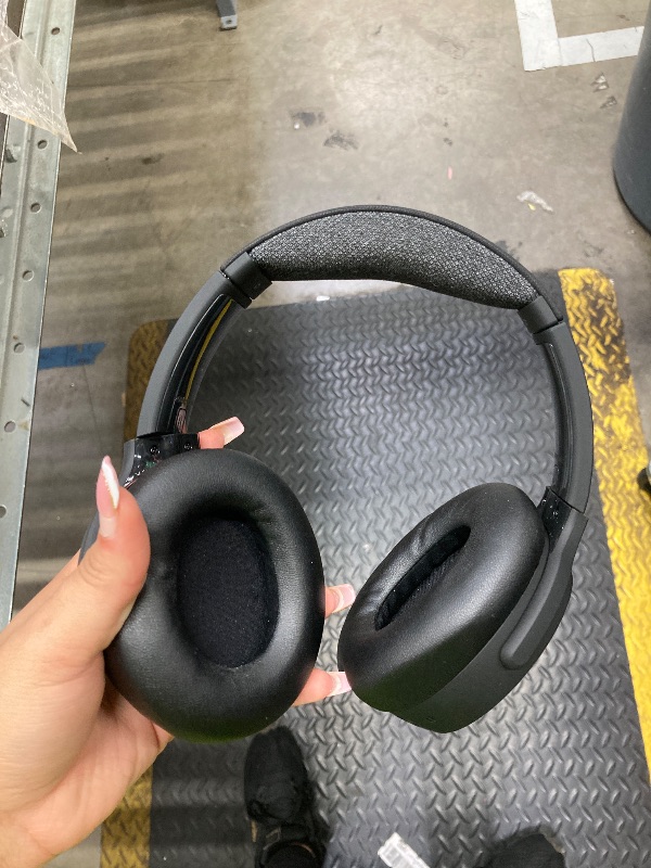 Photo 1 of **********charger not included *********Skullcandy Crusher ANC 2 Wireless Over-Ear Bluetooth Headphones with Multi-Sensory Bass, Active Noise Cancelling, Up to 60 Hours Battery, Microphone for iPhone Android - True Black