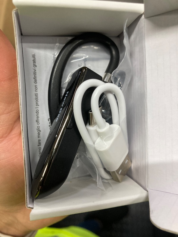 View 5 of [2 Pack] Bluetooth Earpiece Wireless Handsfree Headset V5.0 24 Hrs Driving with Mic 60 Days Standby Bluetooth Headset for iPhone Android Samsung Driver